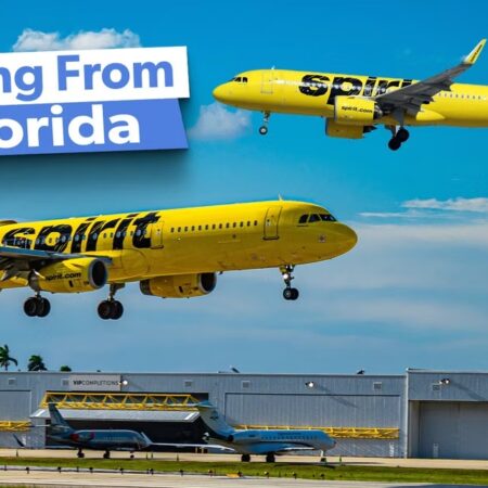 Top 5: These Are Spirit Airlines’ Leading Routes From Fort Lauderdale By Seat Availability